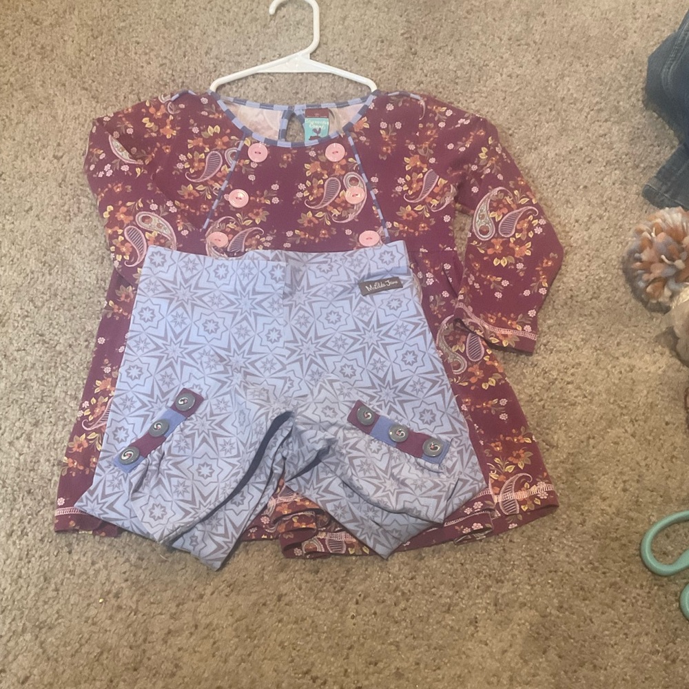 Matilda Jane Purple Autumn Set (Long retired print)